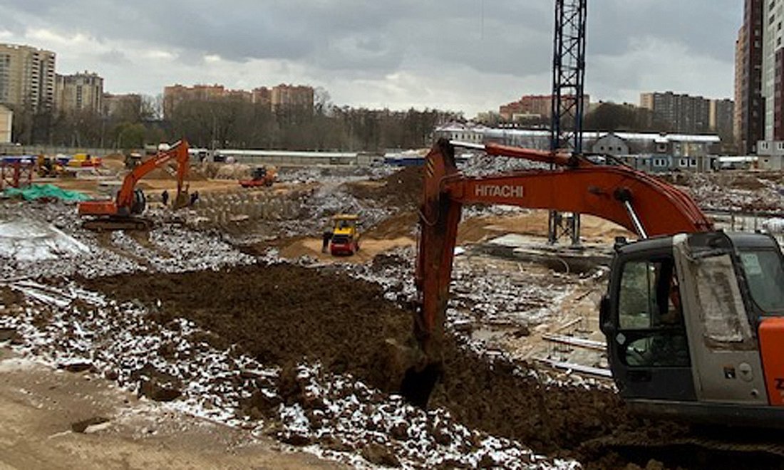 ЖК Аквилон Park / Ход строительства / Октябрь 2019