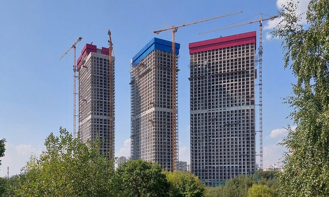 ЖК Will Towers | Ход строительства | Сентябрь 2022