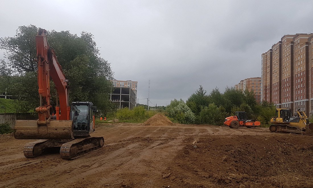 ЖК Аквилон Park / Ход строительства / Июль 2019