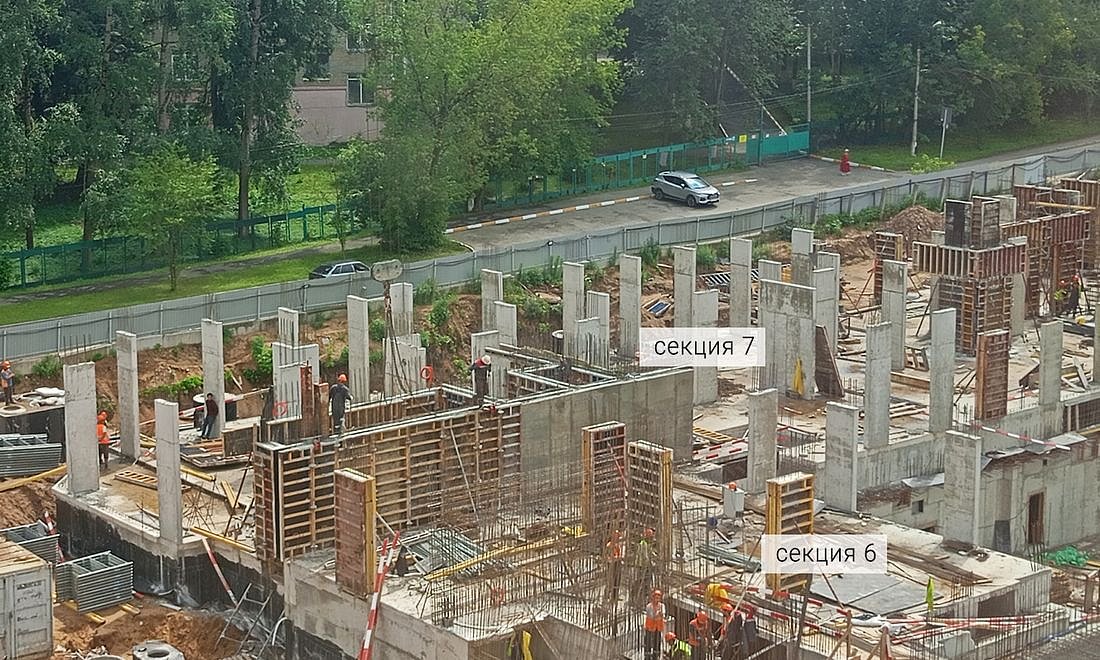 ЖК Киноквартал | Ход строительства | Июль 2025