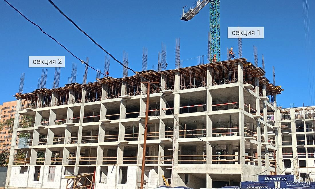 ЖК Киноквартал | Ход строительства | Сентябрь 2025