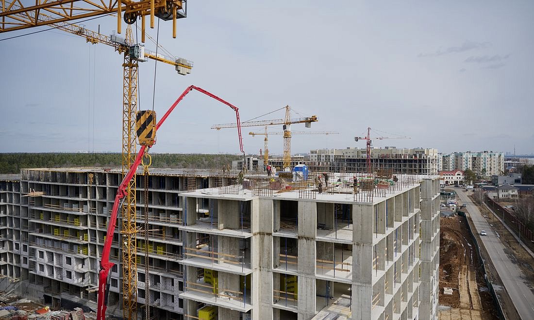 ЖК Riga Hills | Ход строительства | Март 2025