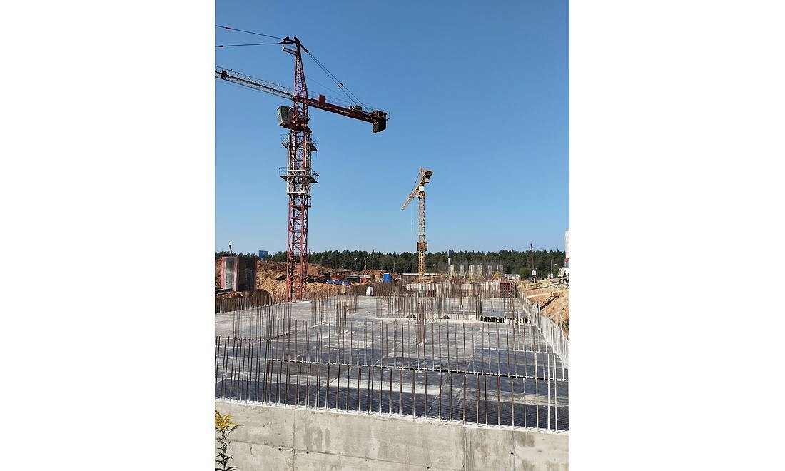 ЖК Riga Hills | Корпус 1 | Ход строительства | Август 2024