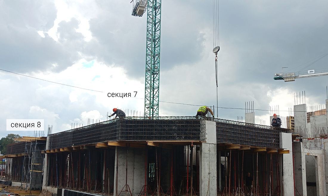 ЖК Киноквартал | Ход строительства | Август 2025