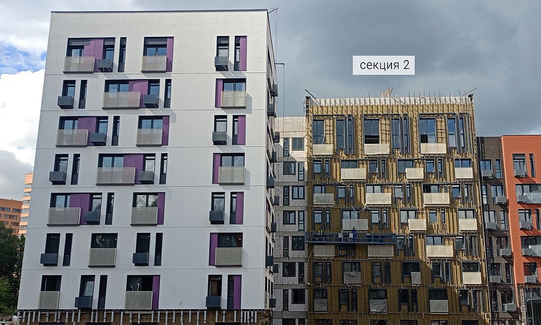 ЖК Киноквартал | Ход строительства | Август 2025