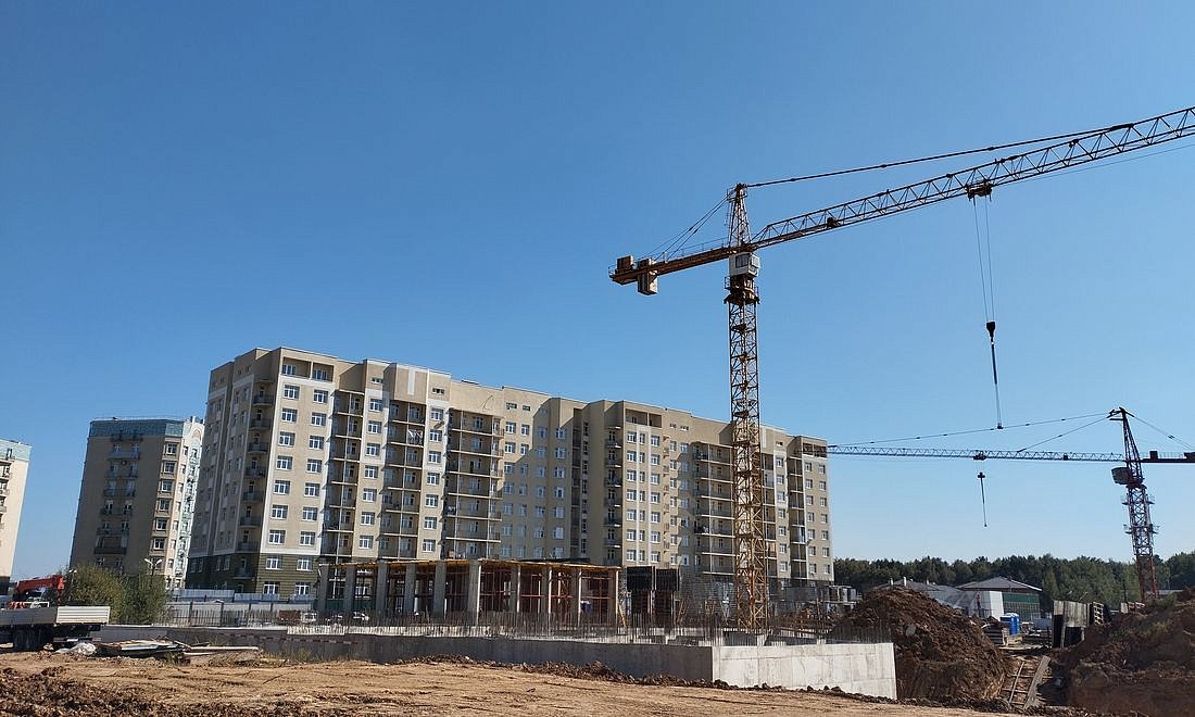 ЖК Riga Hills | Корпус 1 | Ход строительства | Сентябрь 2024